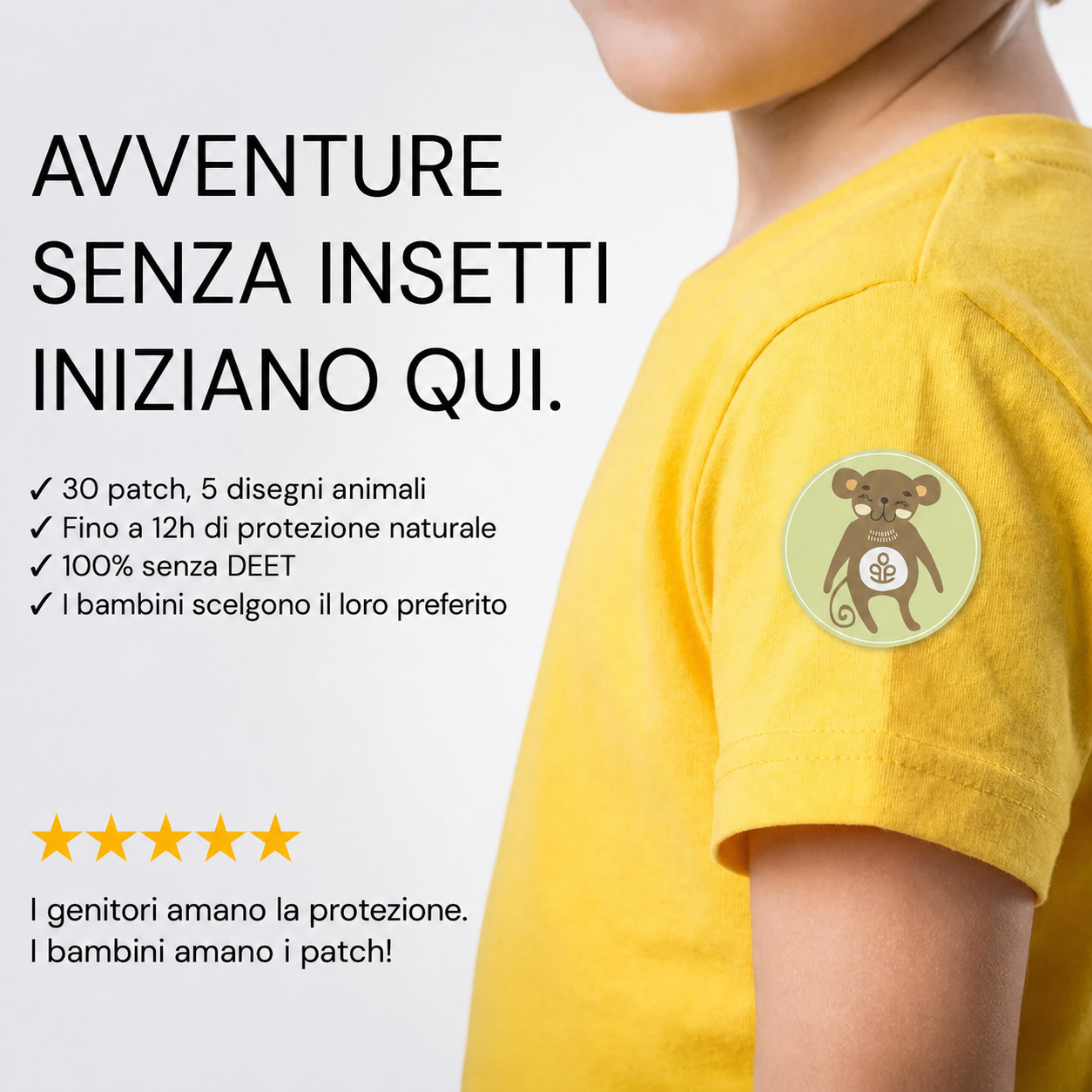 Cerotto Anti-Zanzara Bimbi